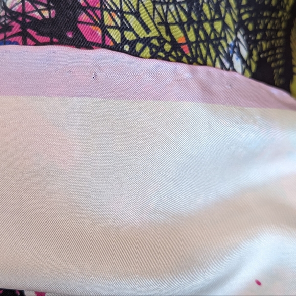 "Christian LaCroix" Square Silk Scarf - Picture 4 of 7